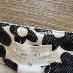 Full Tilt  Denim Flower Patterned Jean Shorts Photo 2