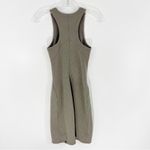 Lululemon  Ribbed Softstreme Slim Fit Tank Dress in Army Green Size 2 Photo 7