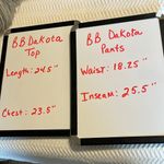 BB Dakota Satin Pajamas Loungewear Set Silky Burgundy Large Elastic Drawstring Waist Wide Leg Photo 3