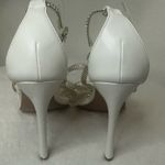Lulus NWOB  Elegant White Rhinestone Heels Photo 8