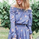 Abercrombie & Fitch Floral Off The Shoulder Dress Photo 2