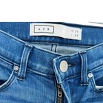 AYR Skinny Jeans Distressed Denim Stretch Medium Wash Blue Size 25 x 30 Photo 3