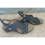 Merrell Veranda Dustyn Blue Strappy Slingback Open Toe Sandal Shoes Womens US 7 Photo 3