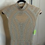 Nude Rhinestone Bling Short Dress Photo 1