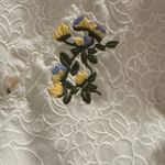 Anthropologie  Floral Embroidered Tank Top Photo 9