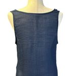 Urban Outfitters blue rayon poly blend tunic coverup size small Photo 5