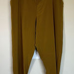 Athleta  Size 20 Brooklyn Ankle Pants Yellow/Gold Lightweight‎ Photo 0