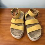 Universal Threads Universal Thread Mustard Yellow Espadrille Platform Strappy Gladiator Sandal 8.5 Photo 1