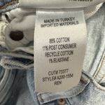 AGOLDE Ren Light Wash High Waist Straight Wide Leg Classic Denim Jeans Womens 27 Photo 5