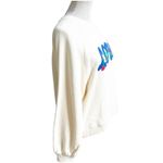 Just Madison Love Sweatshirt Embroidered Size XL NWT Pearled Ivory Boutique Photo 1