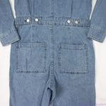 Madewell Denim Relaxed Coverall Jumpsuit in Glenroy Wash, NWT, size S Photo 11