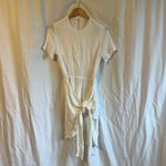 Stylestalker  Florence Rayon Short Sleeve Mini Faux Wrap Shirtdress Photo 1