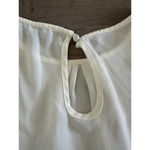 PaperMoon  Blouse Top Size XSP Ivory Photo 6