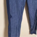 Veronica Beard  Silk Blend Cuffed Jogger Blue- Size 0 Photo 4