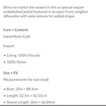 Free People  Harley Sequin Jacket Photo 5