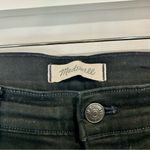 Madewell  Women’s 9” High Rise Skinny Denim Jeans Black Size 31 Tall FLAW Photo 3