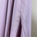 NEW MARINA SIZE 6 LONG SLEEVE CHIFFON GOWN MAUVE ROSE FORMAL ELEGANT SIDE SLIT Pink Photo 7