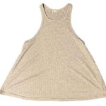 Free People Intimately Ribbed Gray Swing Tank Top Sz Small Photo 0
