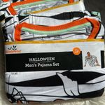 Way To Celebrate Men’s Halloween Pajama Set “Dadcula” | Size Large | Glow-in-the-Dark | NWT Photo 3