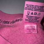 Vintage Y2K Victoria's Secret PINK Preppy Neon Logo Oversized Sweatshirt Small Photo 6