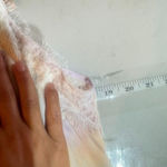 Boutique NWT  Peach‎ & Purple Tie Dye Slip Dress Medium Lacey Satin Slinky Midi Photo 10