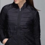 Lululemon  Bomb Bomber Jacket Reversible Women's 8 Insulated Gorpcore Casual Read Photo 0