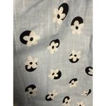 Kate Spade Floral Dot Puff Sleeve Smocked Midi Dress Blue Size Small Photo 8