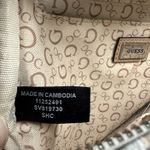 Guess  Faux Leather‎ Mini Backpack Brown And Cream Barely Used Photo 9