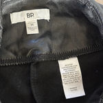 BP Pleather Faux‎ Leather Leggings Black Size M Chic Minimalist Stretch Shiny Size M Photo 2