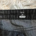 Robert Rodriguez  Black Baggy Crop Denim Jeans Photo 4