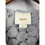 Anthropologie Maeve Shirt Womens Velvet Silk Floral Velvet Kimono Wrap Top XS Gold Photo 1