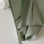 Here Comes the Sun NWT- pistachio and white short sleeve mini dress Photo 7