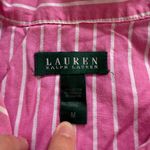 Lauren Ralph Lauren button down PJ shirt size M Pink Size M Photo 2