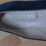 Patricia Green Womens Ballet Flats Shoes Navy Blue Slip On Bow Italy 10.5 EUR 41 Photo 9