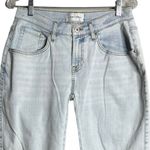 Sene x Emma Jeans Loose Straight Blue Light Wash Slouchy‎ Straight Leg Size 30 Photo 2