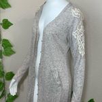 Altar'd State Altar’d State Acid Gray Long Cardigan Photo 0