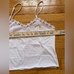 Victoria's Secret Vintage Victoria Secret London Floral Lace Trim Cami Size Small NEW Daisy trim Photo 3