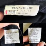 Bec & Bridge Dress Halle Strapless Cutout Maxi Wedding Black Tie Black 4 GUC Photo 6