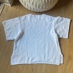 Sabo Skirt  White Textured Knit Top Photo 2