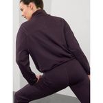 Athleta  XS Altitude Half Zip Sweatshirt Womens X-Small Iris Fleece Lined Photo 5