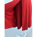 Joseph Ribkoff VTG Red Black Striped Culotte Jumpuit by , Sz: 12 (b35) Photo 2