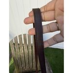 Coach Vintage  9132 Crossbody Shoulder Bag Chocolate Brown Color Slim S‎ Photo 8