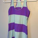 Lululemon Cool Racerback Bold Strip Power Purple Tank Sleeveless small W1256S Photo 5