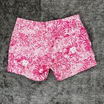 Lilly Pulitzer Callahan Short Sz 0 Pink And White Lion 5" Photo 8