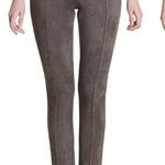 Andrew Marc Women's Taupe Super Soft Stretch Faux Suede Pull On Pants Size Small Photo 0