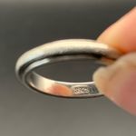 Lot Of 3 Sterling Silver Stacking Band Rings Size 7 Photo 2