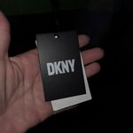 DKNY New w/tags Women's Printed Jewel-Neck Flutter-Sleeve Top Photo 6