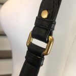 Marc Jacobs Black Tumbled Leather Top Handle Crossbody Women’s Workwear Satchel Photo 9