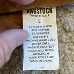 Ragstock  Camel Brown Corduroy Button Front Mini Skirt Size Large‎ Casual Photo 6