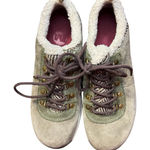 Merrell  Shoes Womens Size 8 Dark Olive Ivory Faux Fur Lined Hiking Winter‎ Boots Photo 0
